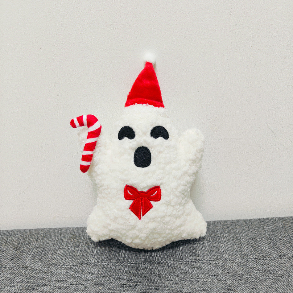 Gus The Ghost With Pumpkin Pillow Halloween Pumpkin Ghosts Doll Plush Throw Pillow Cushion Home Accessories Gifts