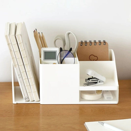 Desk Organizer with Drawer, Desktop Organizer Office Home