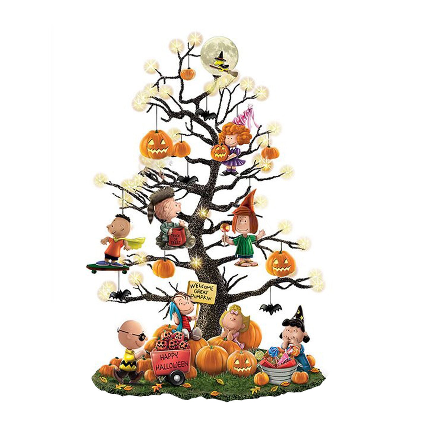 Great Pumpkin Charlie Brown Halloween Ornament Resin Christmas