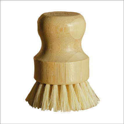 Bamboo Sisal Fiber Dish Brush 100% Natural Eco-Friendly