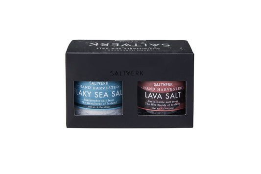 Gift box - Pure & Lava, Icelandic Sea Salt, Lava Salt