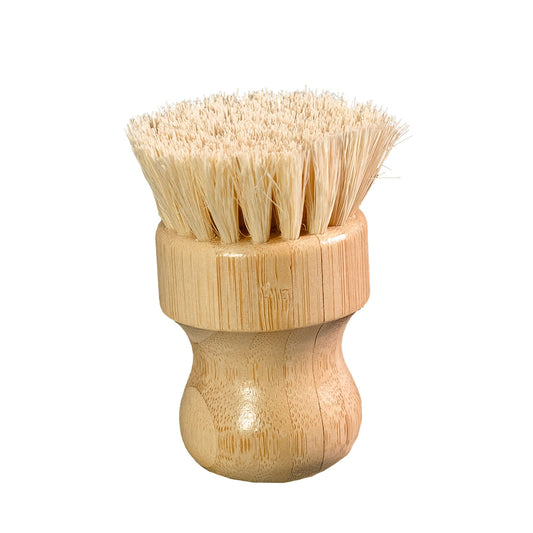 Bamboo Sisal Fiber Dish Brush 100% Natural Eco-Friendly