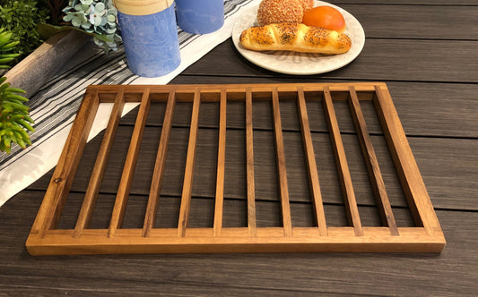 Trivet Pot Holder, Acacia Wood