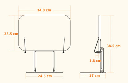 Wooden Reading Rack Laptop Stand Folding