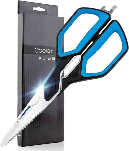 Kitchen Shears Scissors Cookit Heavy Duty Stainless Steel Chef Utility Poultry Fish Meat Vegetables