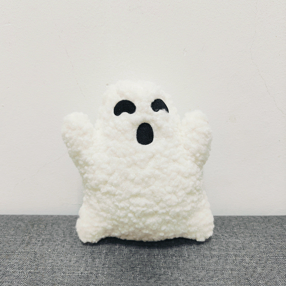 Gus The Ghost With Pumpkin Pillow Halloween Pumpkin Ghosts Doll Plush Throw Pillow Cushion Home Accessories Gifts