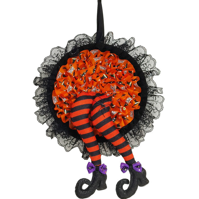 Witch Door Decoration Halloween Garland