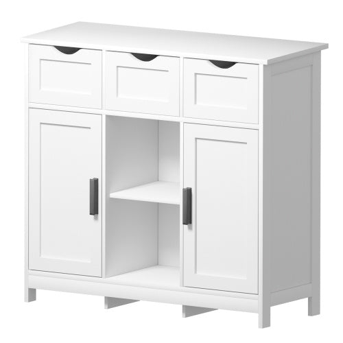 Storage Cabinet Wooden Floor Drawers Shelves Storage, Accent Cabinet For Kitchen Entry