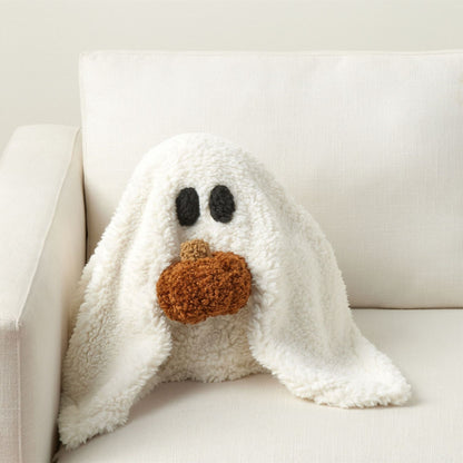 Gus The Ghost With Pumpkin Pillow Halloween Pumpkin Ghosts Doll Plush Throw Pillow Cushion Home Accessories Gifts