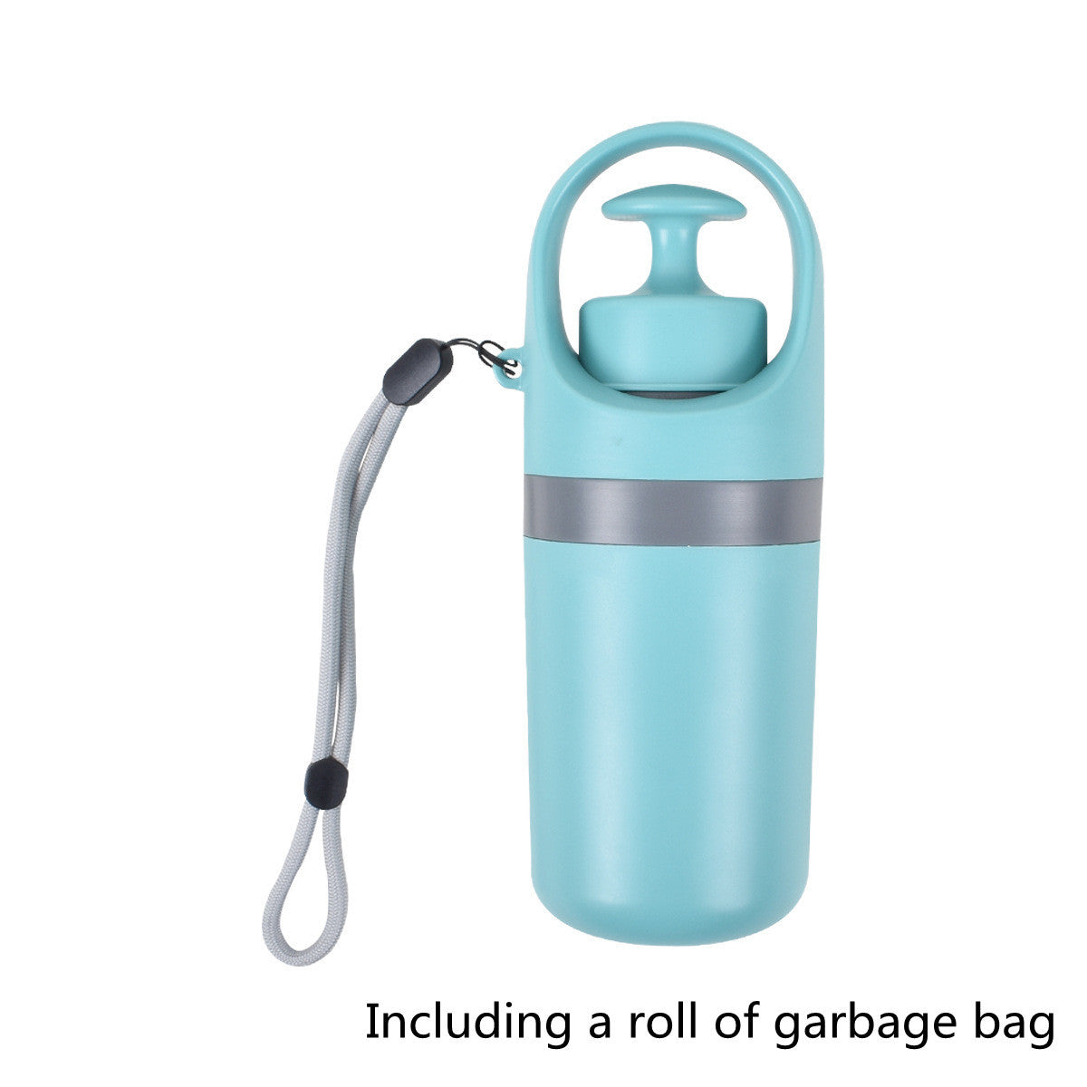 Portable Lightweight Dog Pooper Scooper, Built-in Poop Bag Dispenser, Eight-claw Shovel