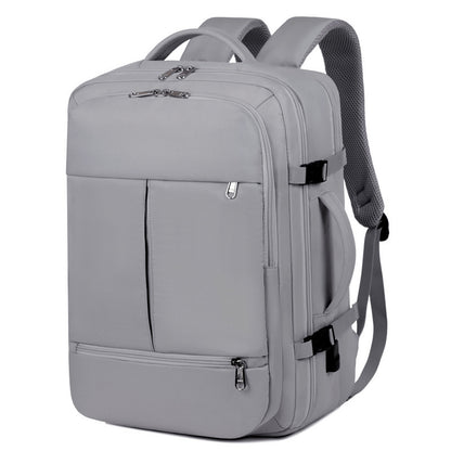 Business Travel Backpack Large Capacity Women Men Multiple Pockets And Zippers Versatile Computer Bags