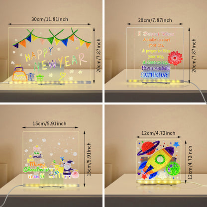 Drawing Board Reusable LED