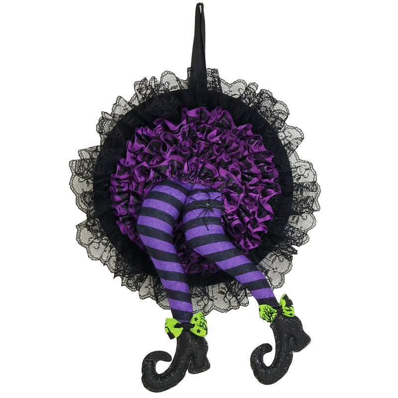 Witch Door Decoration Halloween Garland