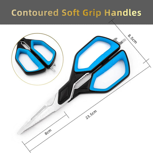 Kitchen Shears Scissors Cookit Heavy Duty Stainless Steel Chef Utility Poultry Fish Meat Vegetables