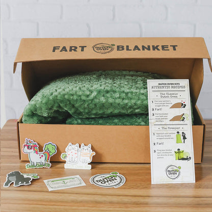 The Original Dutch Oven Kit - Fart Blanket Gift Box