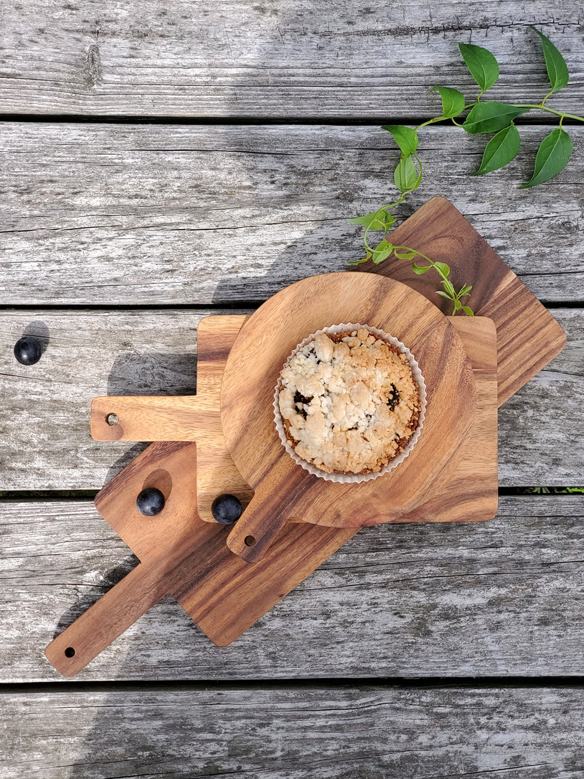 Albizia Wooden Charcuterie Serving Board - Large