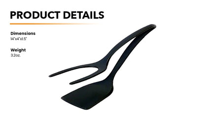 Spatula Tongs Cooking Tool Eco-Friendly Non-Stick