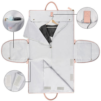 Duffle Bag, Large Capacity Travel Handbag Folding Suit Bag Waterproof Clothes Totes