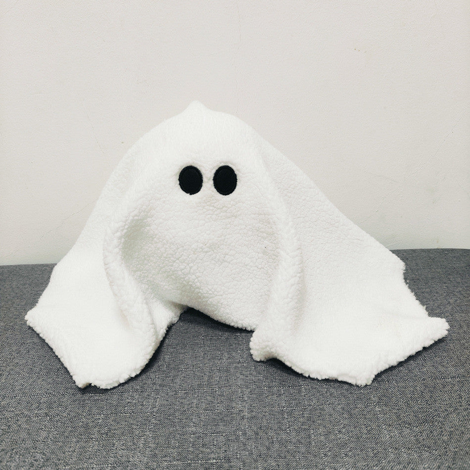 Gus The Ghost With Pumpkin Pillow Halloween Pumpkin Ghosts Doll Plush Throw Pillow Cushion Home Accessories Gifts