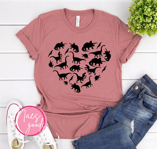 Dino Heart T-shirt
