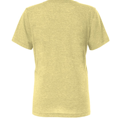 Pale Yellow Triblend - BACK