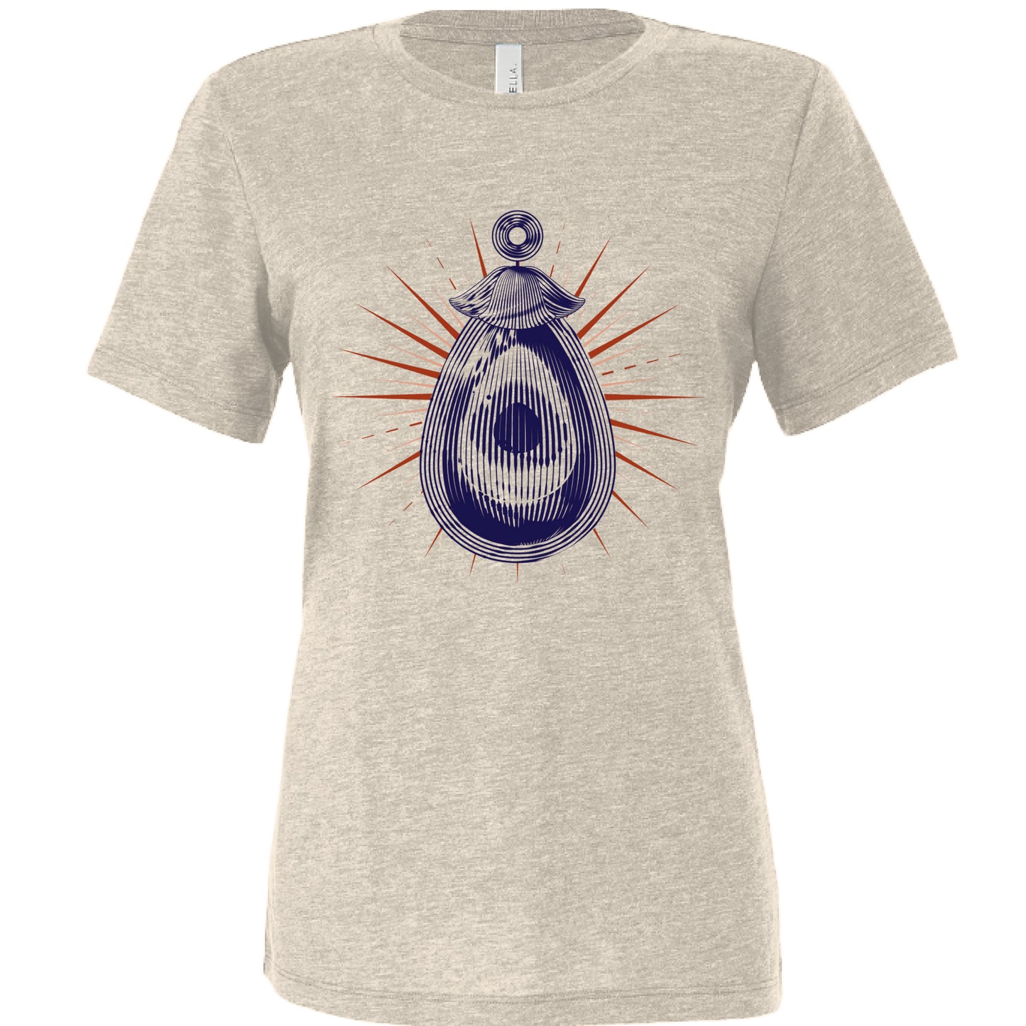 Solid Natural Triblend - FRONT