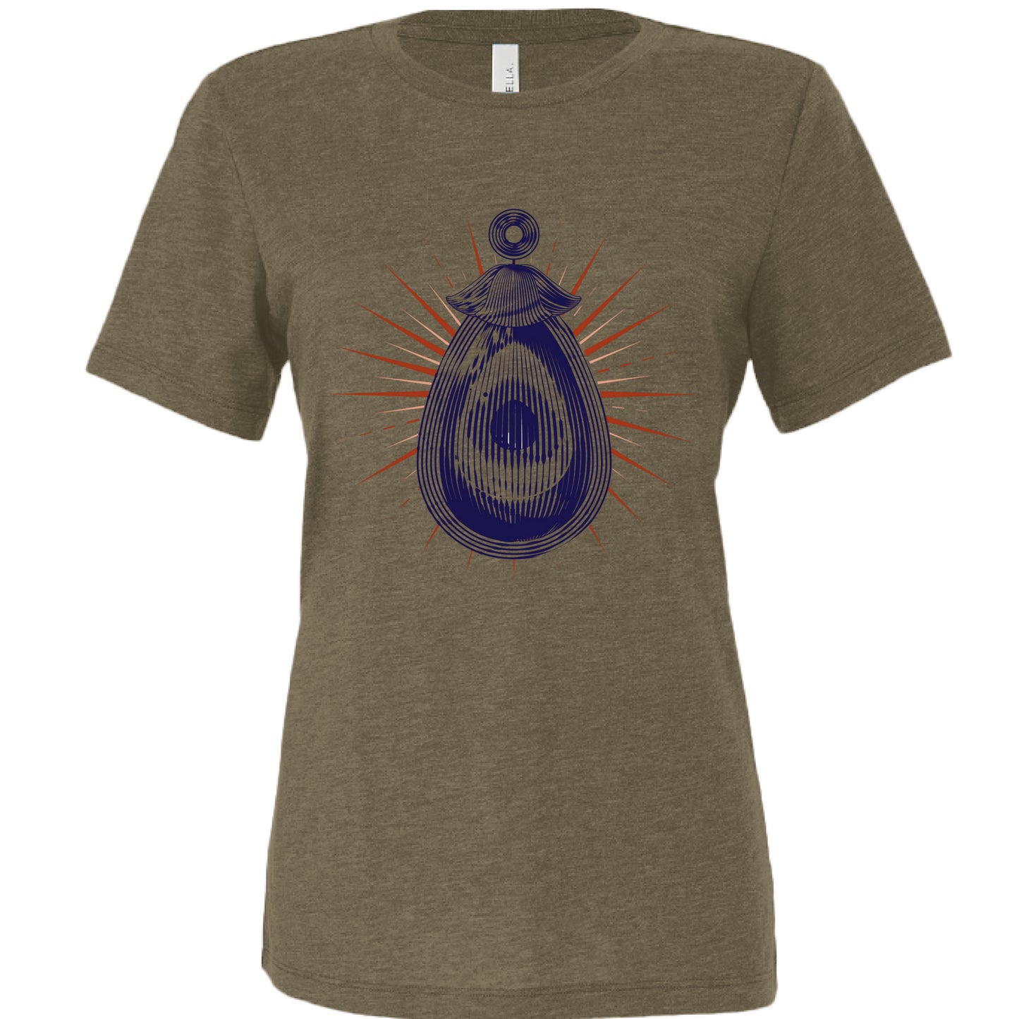 OLIVE TRIBLEND - FRONT