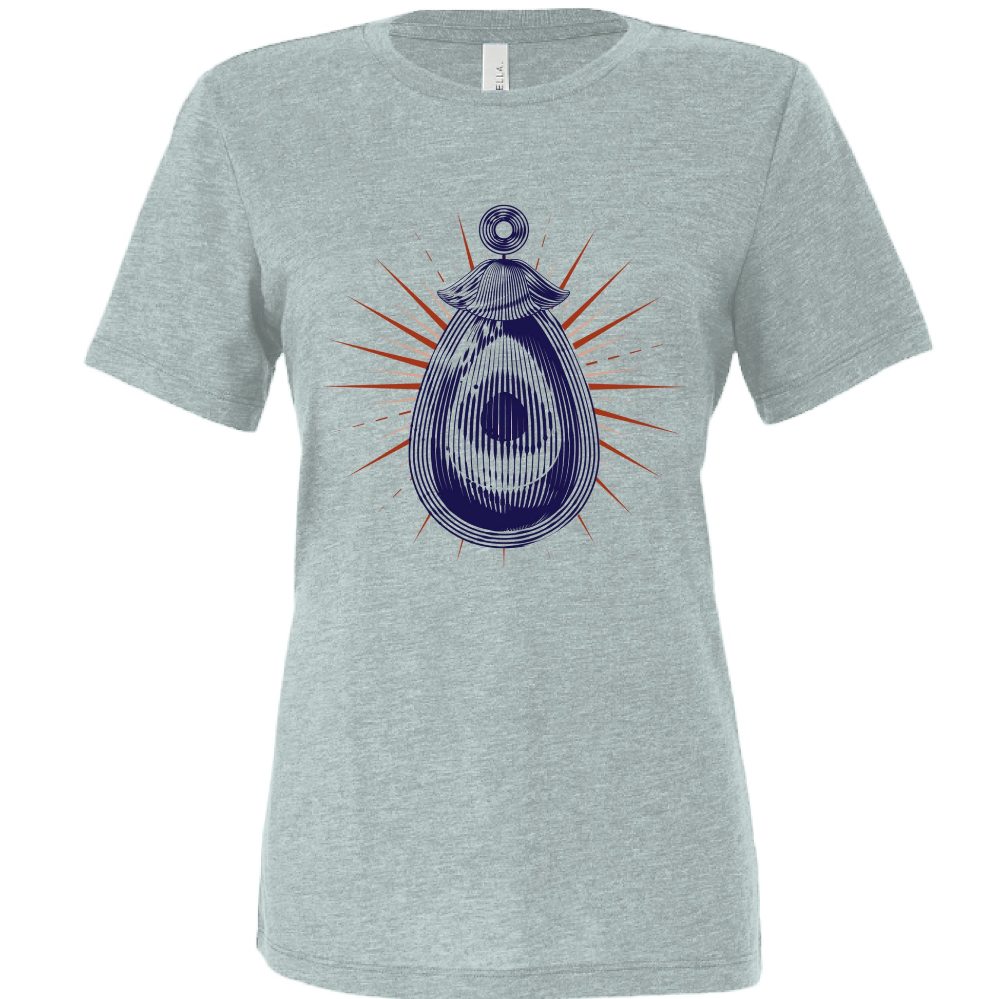 Dusty Blue Triblend - FRONT