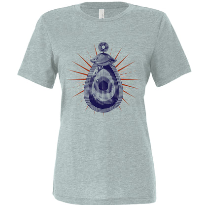 Dusty Blue Triblend - FRONT